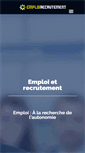 Mobile Screenshot of emploi-recrutement.com